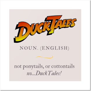 Definition of "DuckTales" Posters and Art